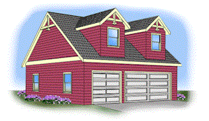 Garage Plans and Garage Designs with Shop Space