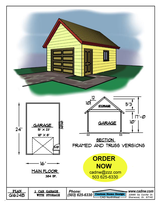 sales drawing G1624B