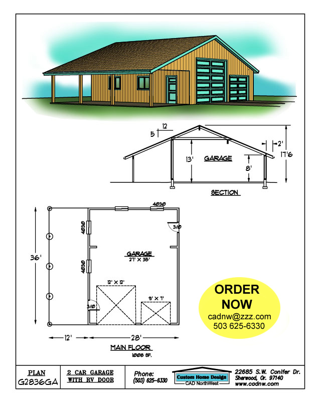 sales drawing G2836GA