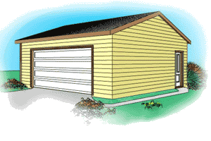 Garage Plans and Garage Designs with a Truss Roof